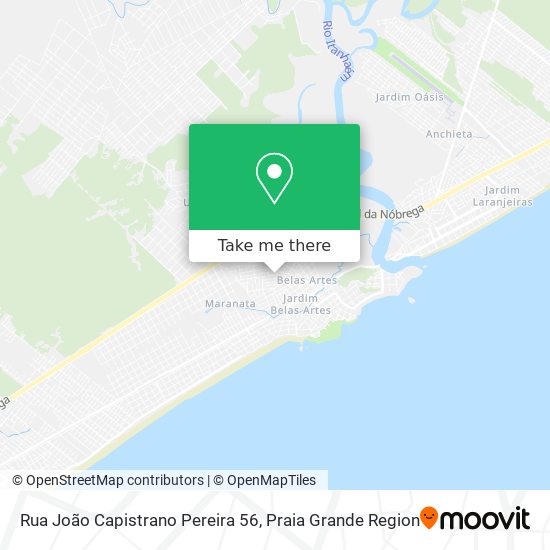Rua João Capistrano Pereira 56 map