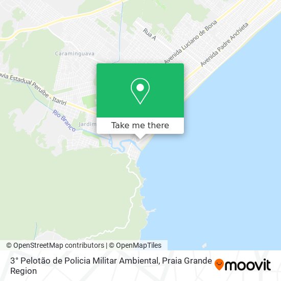 3° Pelotão de Policia Militar Ambiental map
