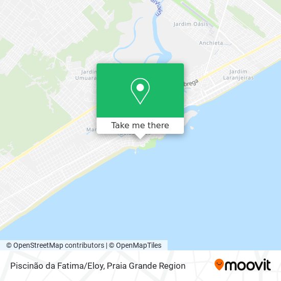 Piscinão da Fatima/Eloy map