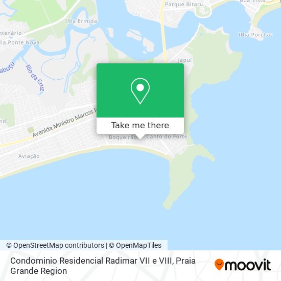 Condominio Residencial Radimar VII e VIII map