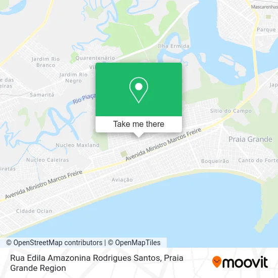 Rua Edila Amazonina Rodrigues Santos map