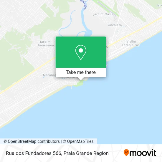 Rua dos Fundadores 566 map