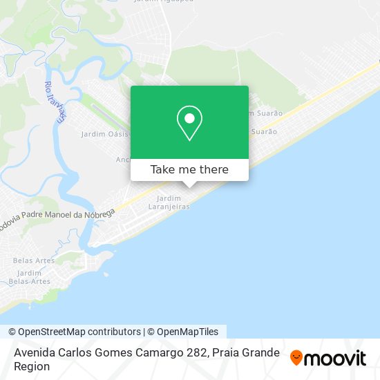 Avenida Carlos Gomes Camargo 282 map