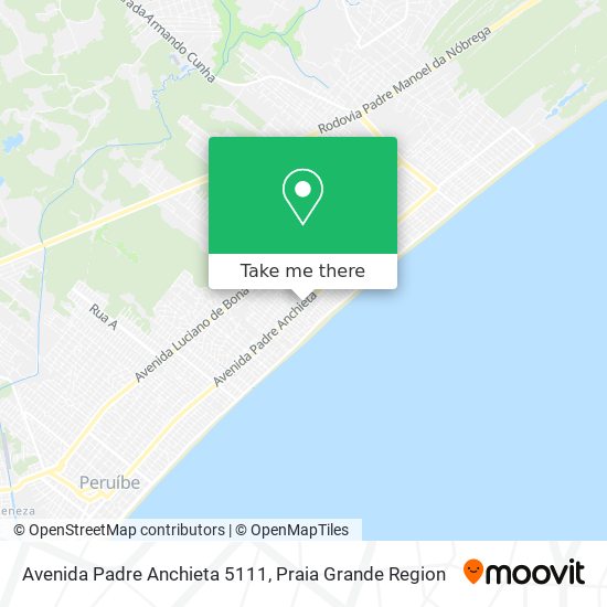 Avenida Padre Anchieta 5111 map