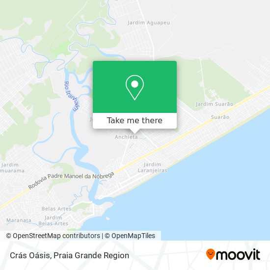 Crás Oásis map