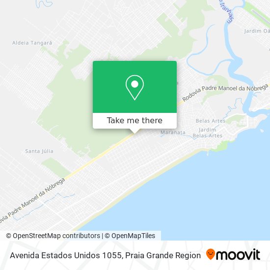 Avenida Estados Unidos 1055 map