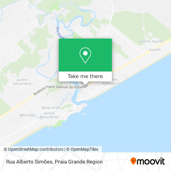 Rua Alberto Simões map