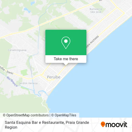 Santa Esquina Bar e Restaurante map