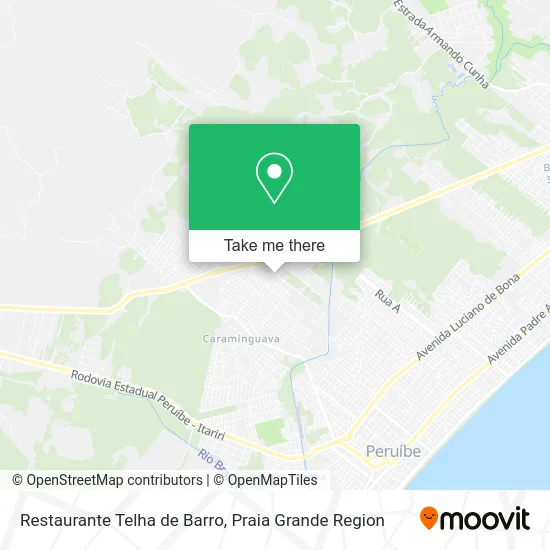 Restaurante Telha de Barro map