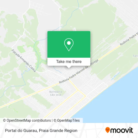 Portal do Guarau map