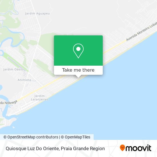 Quiosque Luz Do Oriente map