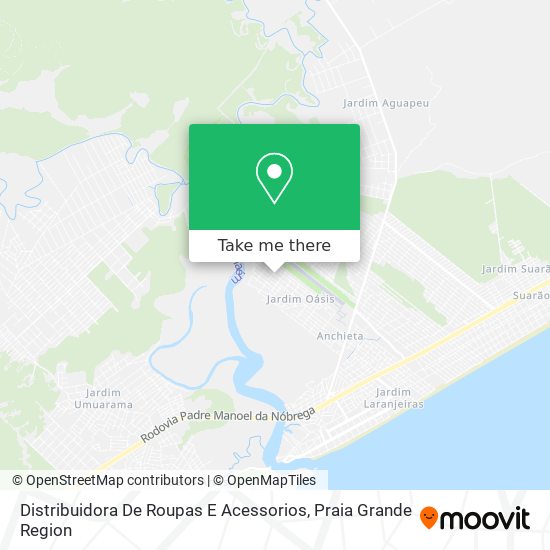 Distribuidora De Roupas E Acessorios map