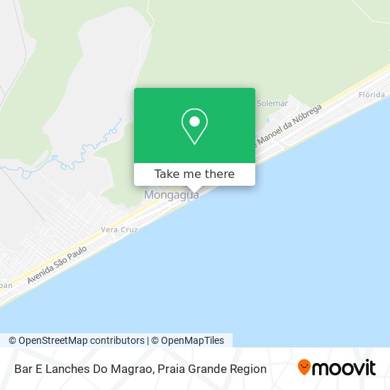 Bar E Lanches Do Magrao map