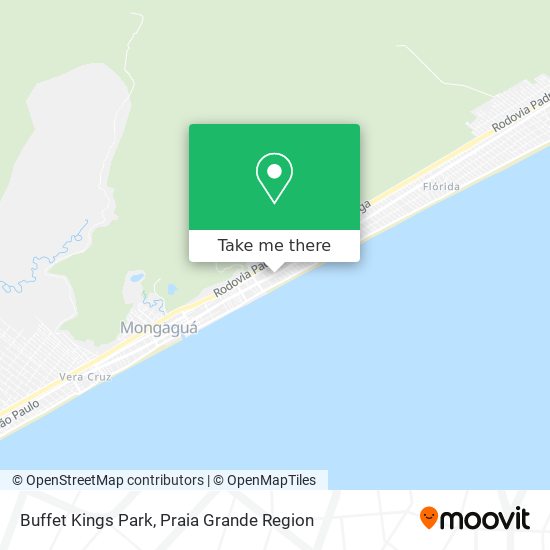Buffet Kings Park map