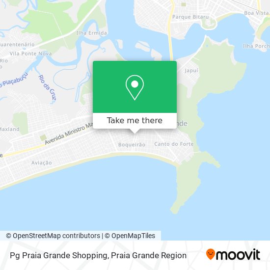 Mapa Pg Praia Grande Shopping