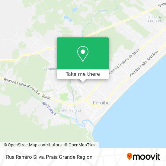 Rua Ramiro Silva map
