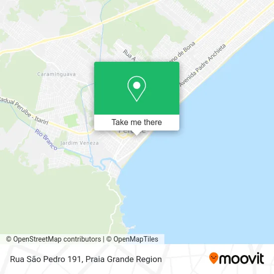 Rua São Pedro 191 map