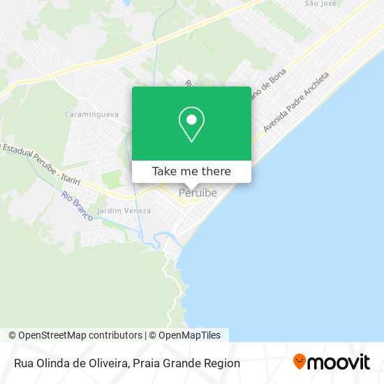 Rua Olinda de Oliveira map