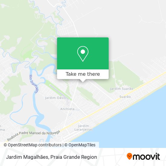 Jardim Magalhães map