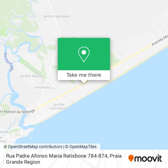 Rua Padre Afonso Maria Ratisbone 784-874 map