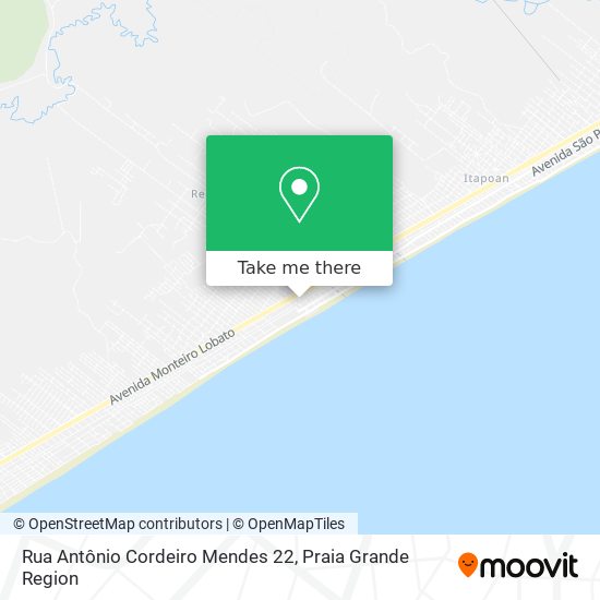Rua Antônio Cordeiro Mendes 22 map