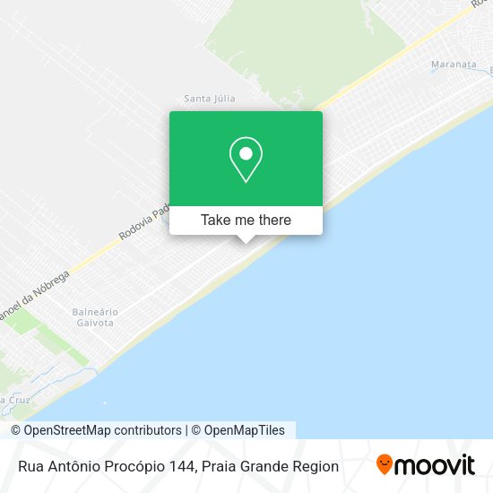 Rua Antônio Procópio 144 map