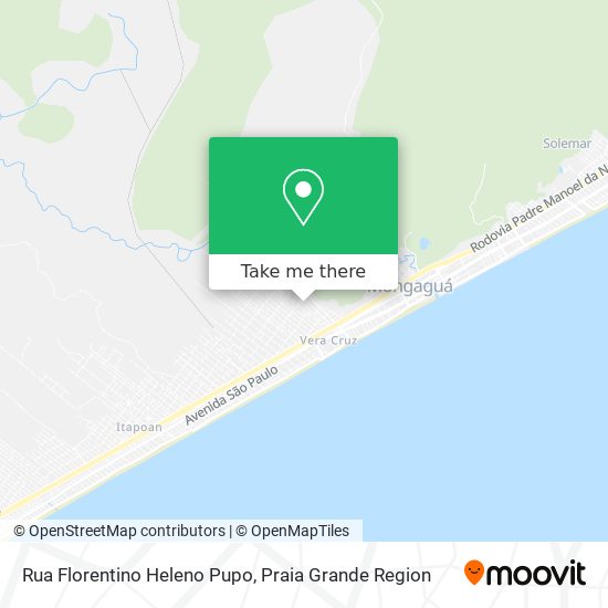 Rua Florentino Heleno Pupo map