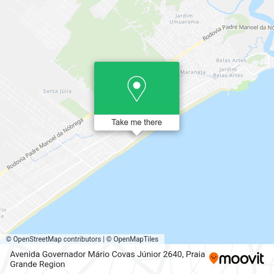 Avenida Governador Mário Covas Júnior 2640 map