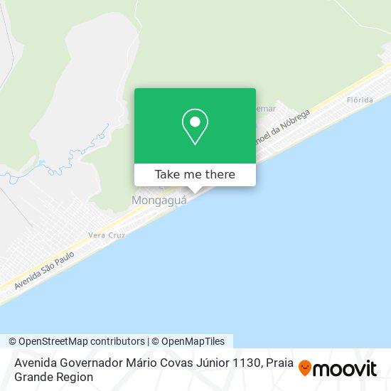 Mapa Avenida Governador Mário Covas Júnior 1130