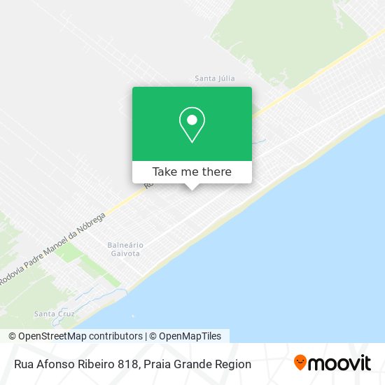 Rua Afonso Ribeiro 818 map