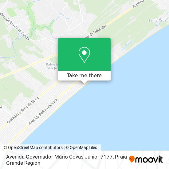 Avenida Governador Mário Covas Júnior 7177 map