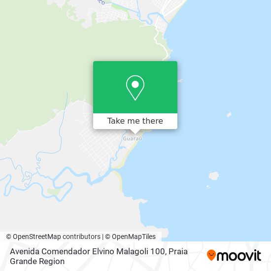 Avenida Comendador Elvino Malagoli 100 map