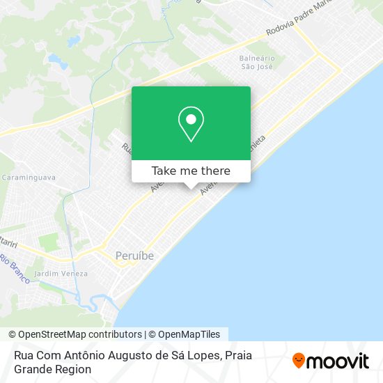 Rua Com Antônio Augusto de Sá Lopes map
