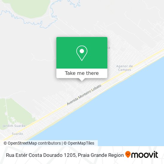Rua Estér Costa Dourado 1205 map