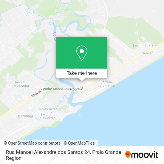 Rua Manoel Alexandre dos Santos 24 map