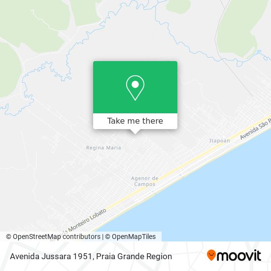 Avenida Jussara 1951 map