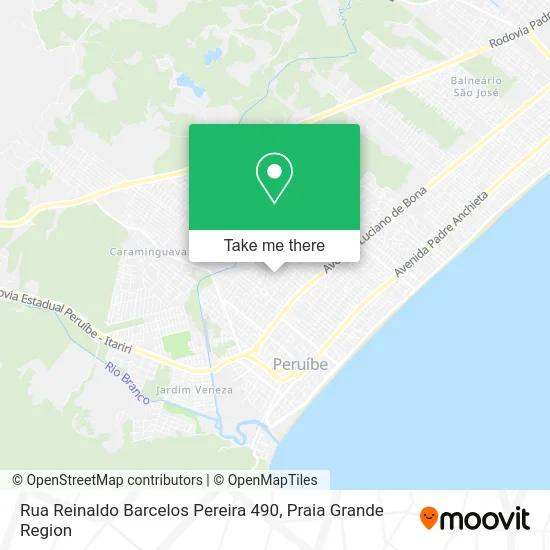 Rua Reinaldo Barcelos Pereira 490 map