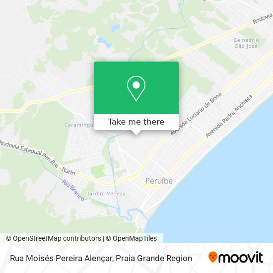 Rua Moisés Pereira Alençar map