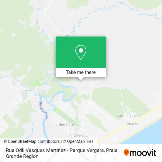 Rua Odil Vasques Martinez - Parque Vergara map