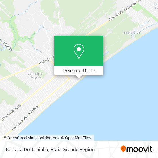 Barraca Do Toninho map