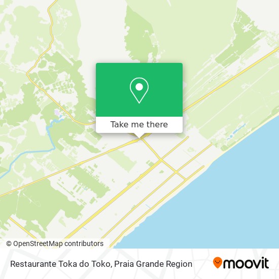 Restaurante Toka do Toko map