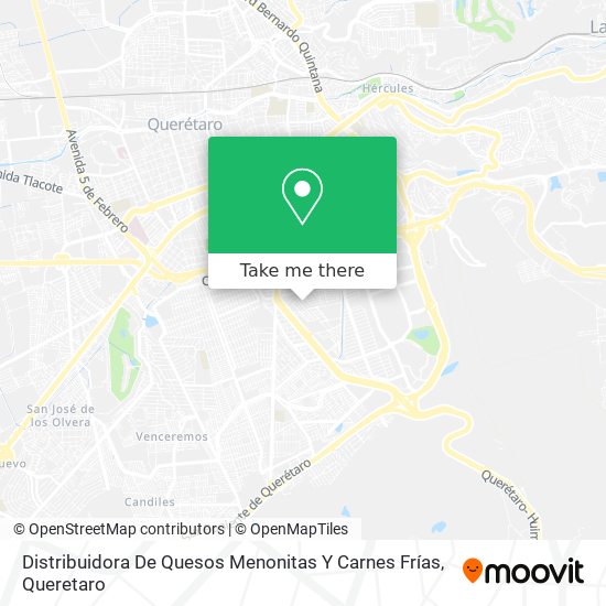 Mapa de Distribuidora De Quesos Menonitas Y Carnes Frías