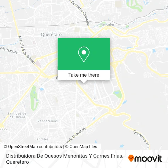 Mapa de Distribuidora De Quesos Menonitas Y Carnes Frías