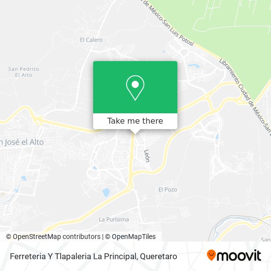 Ferreteria Y Tlapaleria La Principal map