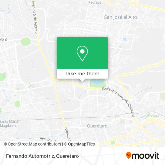 Mapa de Fernando Automotriz