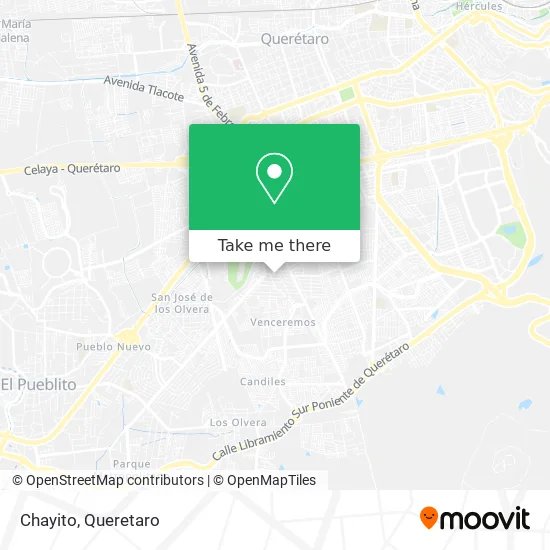 Chayito map