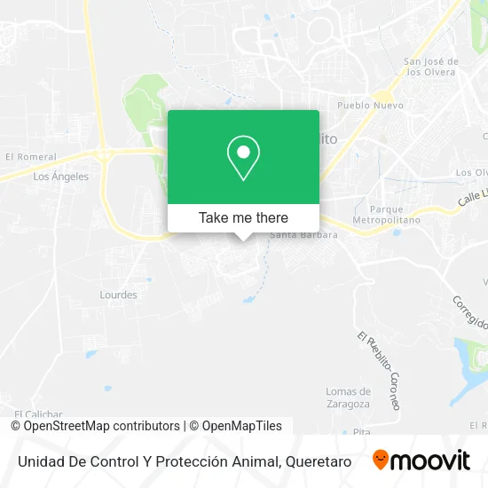Mapa de Unidad De Control Y Protección Animal