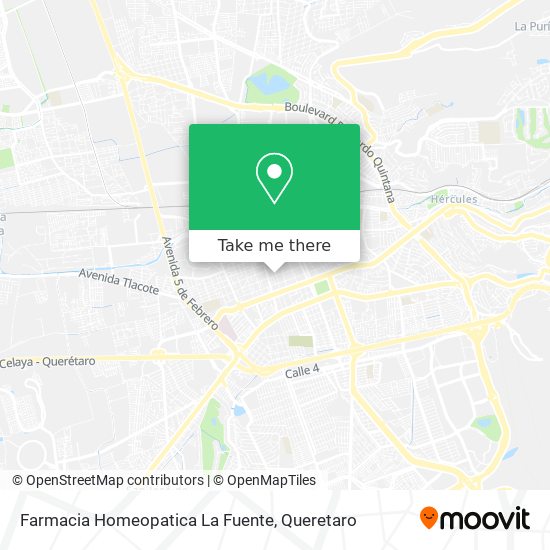 Mapa de Farmacia Homeopatica La Fuente