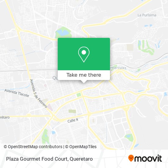 Plaza Gourmet Food Court map