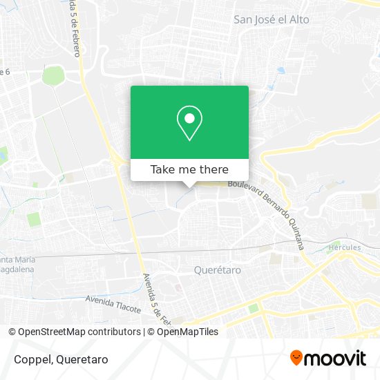 Coppel map